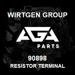 90898 Wirtgen Group RESISTOR TERMINAL | AGA Parts