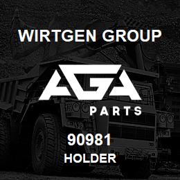 90981 Wirtgen Group HOLDER | AGA Parts