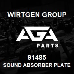 91485 Wirtgen Group SOUND ABSORBER PLATE | AGA Parts