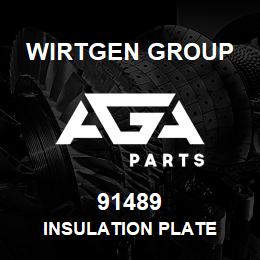 91489 Wirtgen Group INSULATION PLATE | AGA Parts