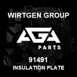 91491 Wirtgen Group INSULATION PLATE | AGA Parts