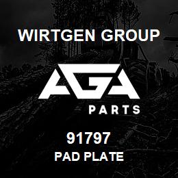 91797 Wirtgen Group PAD PLATE | AGA Parts