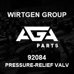 92084 Wirtgen Group PRESSURE-RELIEF VALVE | AGA Parts