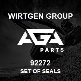 92272 Wirtgen Group SET OF SEALS | AGA Parts