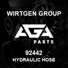 92442 Wirtgen Group HYDRAULIC HOSE | AGA Parts