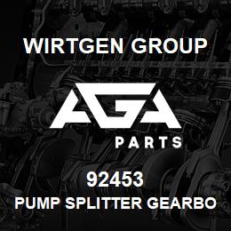 92453 Wirtgen Group PUMP SPLITTER GEARBOX | AGA Parts