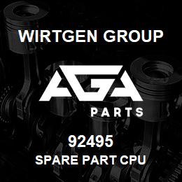 92495 Wirtgen Group SPARE PART CPU | AGA Parts