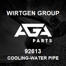 92613 Wirtgen Group COOLING-WATER PIPE | AGA Parts