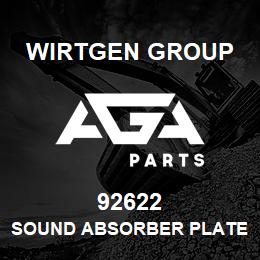 92622 Wirtgen Group SOUND ABSORBER PLATE | AGA Parts