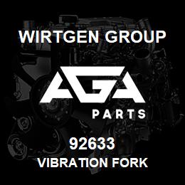 92633 Wirtgen Group VIBRATION FORK | AGA Parts