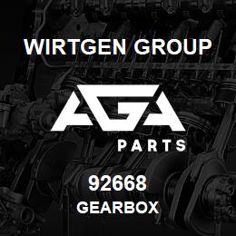 92668 Wirtgen Group GEARBOX | AGA Parts