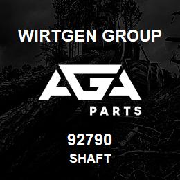 92790 Wirtgen Group SHAFT | AGA Parts