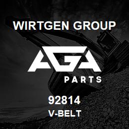 92814 Wirtgen Group V-BELT | AGA Parts