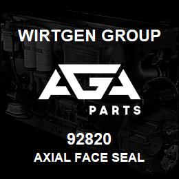 92820 Wirtgen Group AXIAL FACE SEAL | AGA Parts