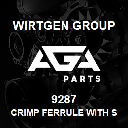 9287 Wirtgen Group CRIMP FERRULE WITH SLEEVE | AGA Parts