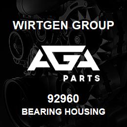 92960 Wirtgen Group BEARING HOUSING | AGA Parts