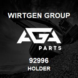 92996 Wirtgen Group HOLDER | AGA Parts