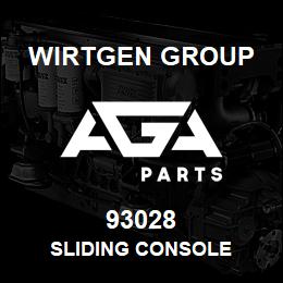 93028 Wirtgen Group SLIDING CONSOLE | AGA Parts