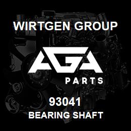 93041 Wirtgen Group BEARING SHAFT | AGA Parts