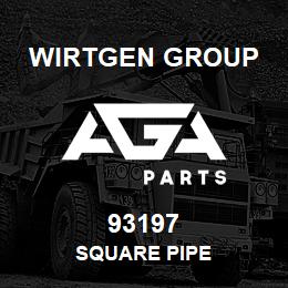 93197 Wirtgen Group SQUARE PIPE | AGA Parts