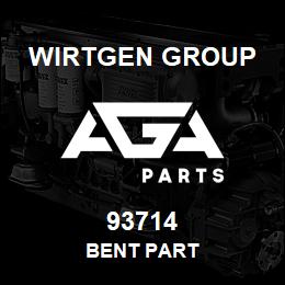 93714 Wirtgen Group BENT PART | AGA Parts