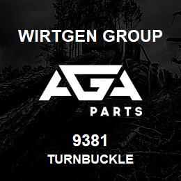 9381 Wirtgen Group TURNBUCKLE | AGA Parts