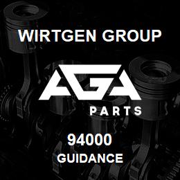 94000 Wirtgen Group GUIDANCE | AGA Parts