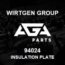 94024 Wirtgen Group INSULATION PLATE | AGA Parts