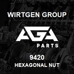 9420 Wirtgen Group HEXAGONAL NUT | AGA Parts