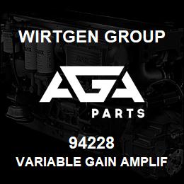 94228 Wirtgen Group VARIABLE GAIN AMPLIFIER | AGA Parts