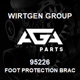 95226 Wirtgen Group FOOT PROTECTION BRACKET | AGA Parts