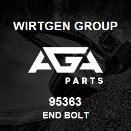 95363 Wirtgen Group END BOLT | AGA Parts