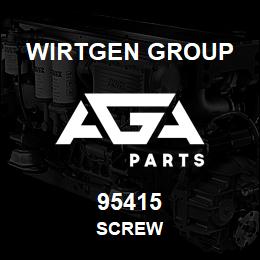 95415 Wirtgen Group SCREW | AGA Parts