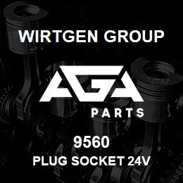 9560 Wirtgen Group PLUG SOCKET 24V | AGA Parts