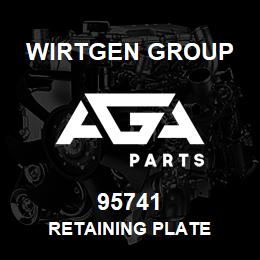 95741 Wirtgen Group RETAINING PLATE | AGA Parts