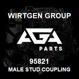 95821 Wirtgen Group MALE STUD COUPLING | AGA Parts