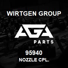 95940 Wirtgen Group NOZZLE CPL. | AGA Parts