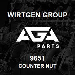 9651 Wirtgen Group COUNTER NUT | AGA Parts