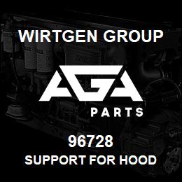 96728 Wirtgen Group SUPPORT FOR HOOD | AGA Parts