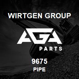 9675 Wirtgen Group PIPE | AGA Parts