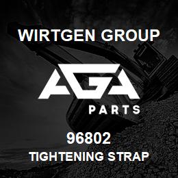 96802 Wirtgen Group TIGHTENING STRAP | AGA Parts