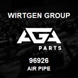 96926 Wirtgen Group AIR PIPE | AGA Parts