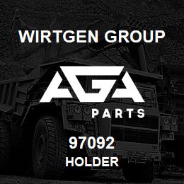 97092 Wirtgen Group HOLDER | AGA Parts