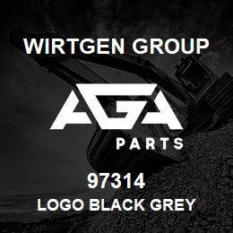 97314 Wirtgen Group LOGO BLACK GREY | AGA Parts