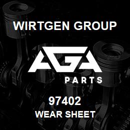 97402 Wirtgen Group WEAR SHEET | AGA Parts