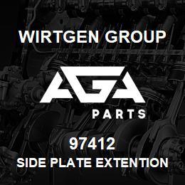 97412 Wirtgen Group SIDE PLATE EXTENTION | AGA Parts