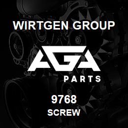 9768 Wirtgen Group SCREW | AGA Parts