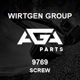 9769 Wirtgen Group SCREW | AGA Parts