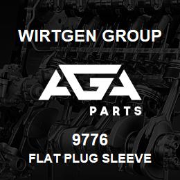 9776 Wirtgen Group FLAT PLUG SLEEVE | AGA Parts
