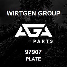 97907 Wirtgen Group PLATE | AGA Parts
